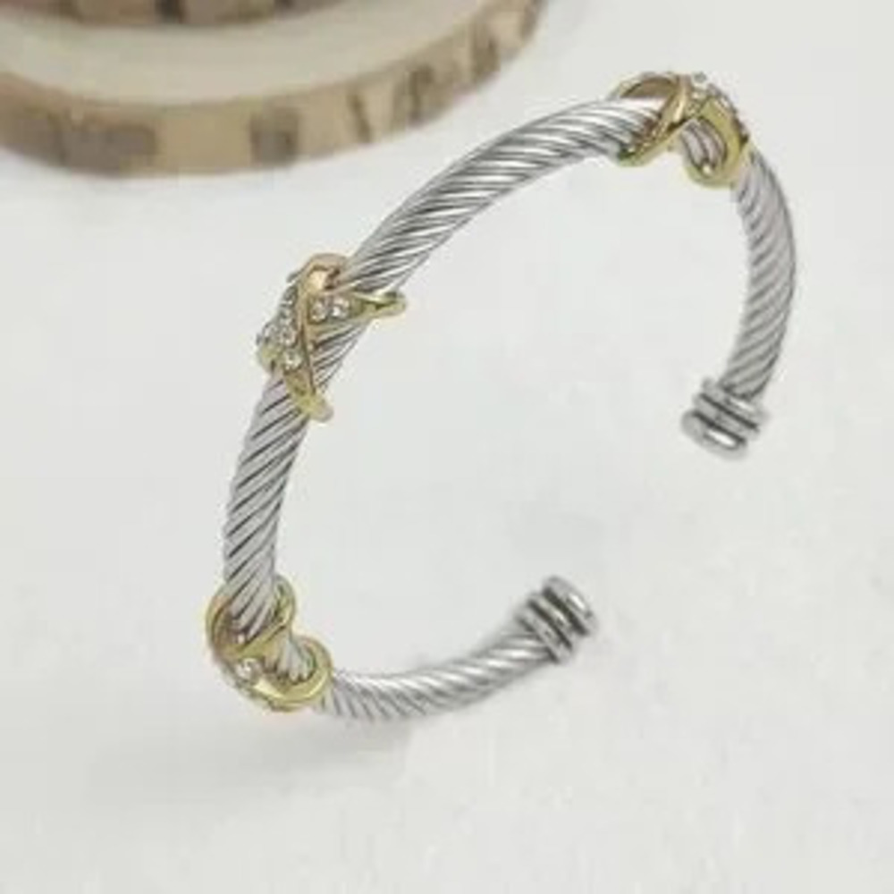 Luxury Gold Bezel BangleC Modern Muse Elegance